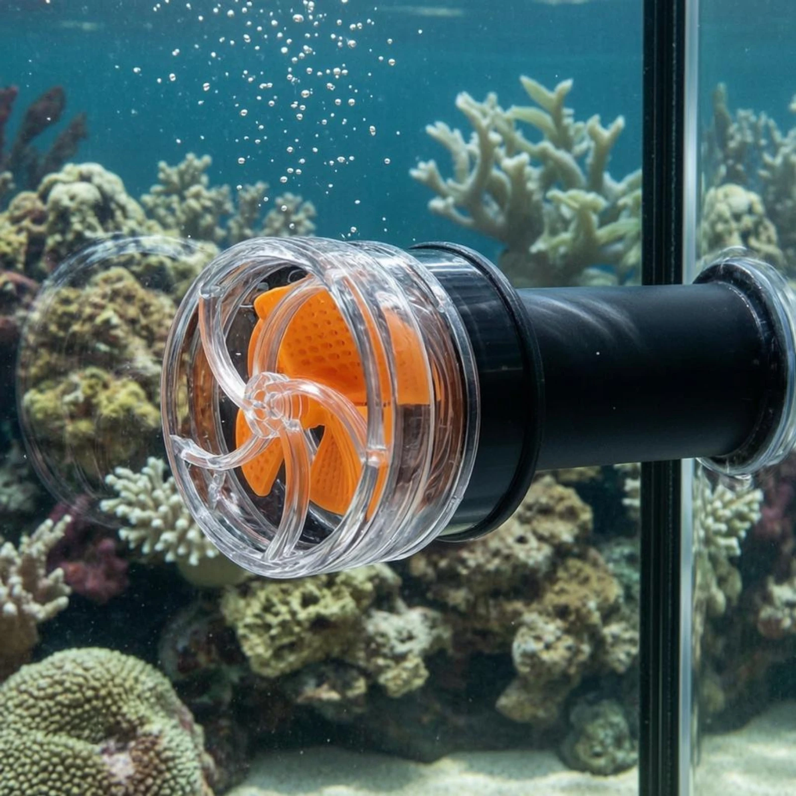 

Rotating Current Outlet Nozzle Transparent Water Circulation Nozzle Pet Supply Elbow Connector