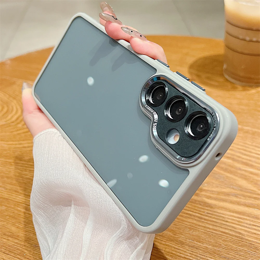 

Прозрачный защитный чехол для Samsung Galaxy S25 S24 FE S23 Ultra Plus A16 A06 A55 A35 A25 A15 A54 A34 A14 A13 A12 A05 A05S Cover