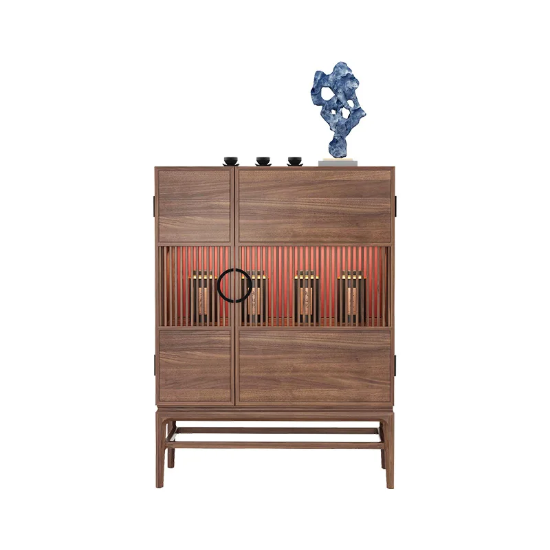 

Dining side Solid wood living room side t Low Multifunctional storage