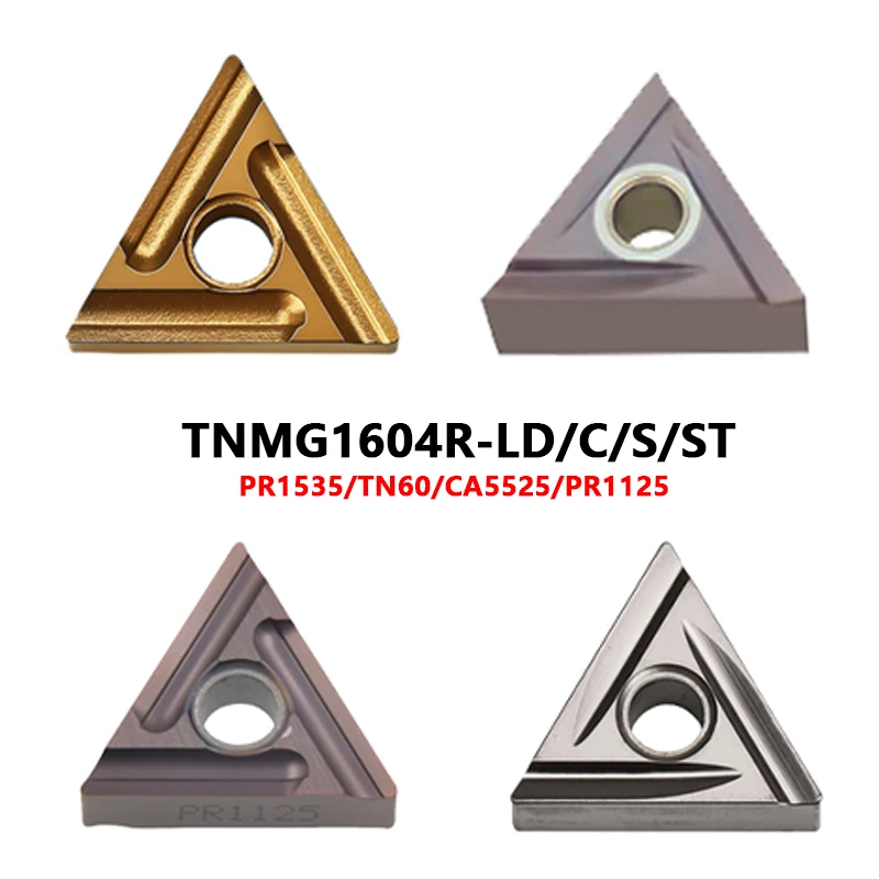 

Original Insert TNMG TNMG160404 TNMG160404L TNMG160404R TNMG160408L TNMG160408R C/ST/S/LD TNMG16 CNC Machine Tool Cermet Carbide