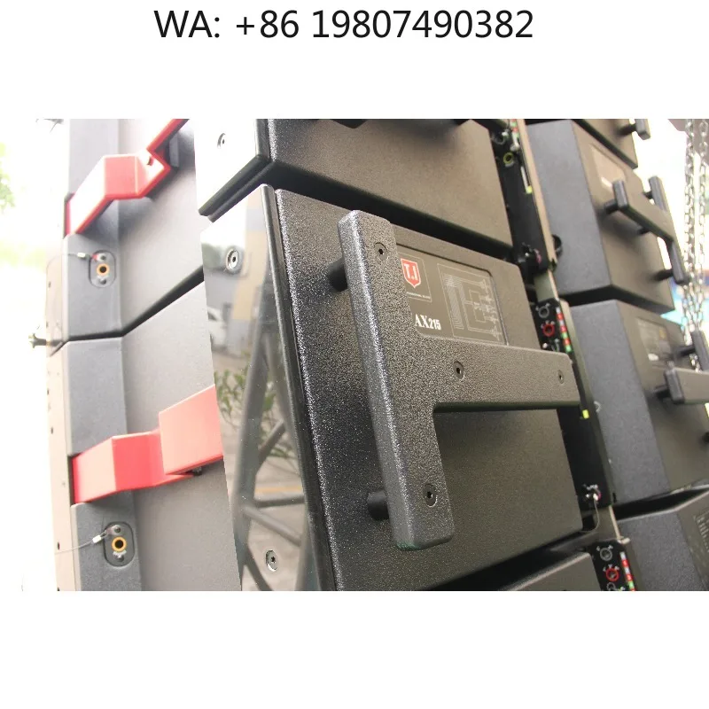 Sistema de Audio Profesional con Altavoces Line Array de Tres Vías y Doble Woofer de 15 Pulgadas para Conciertos, Iglesias, Cruzadas y Grandes Eventos