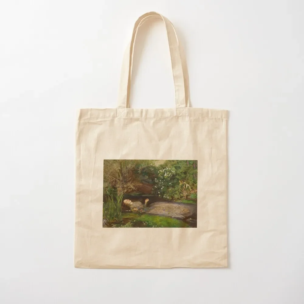 

Ophelia Painting by John Everett Millais Ophelia Painting Tote Bag eco bag folding supermarket folding bag