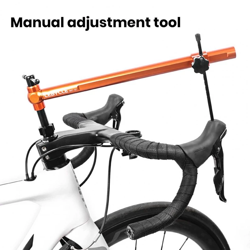 Lebycle Dual Control Lever Bike Derailleur Hanger Alignment Tool For Universal Road Bike Repair