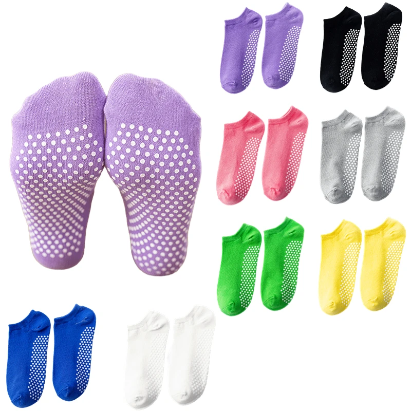 

Yoga Anti-Slip Cotton Women Sock Breathable Trampoline Sock Short Socks Elasticity Sport Boy Girl Outside Sport Socks EU33-39