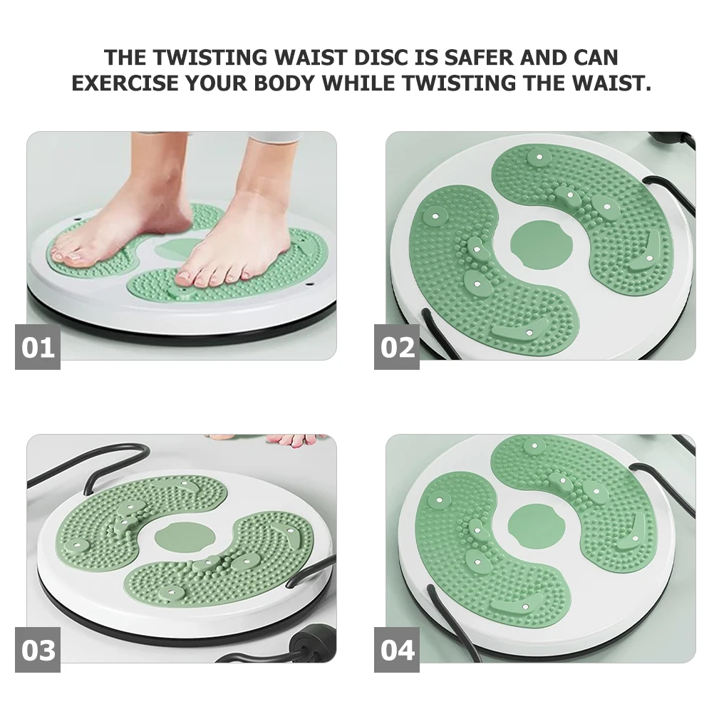 

Slimming Waist Twisting Disc Fitness Machine Rotating Board For Body Shaping Non-Slip Surface 3D Rotation Calorie Burning Home