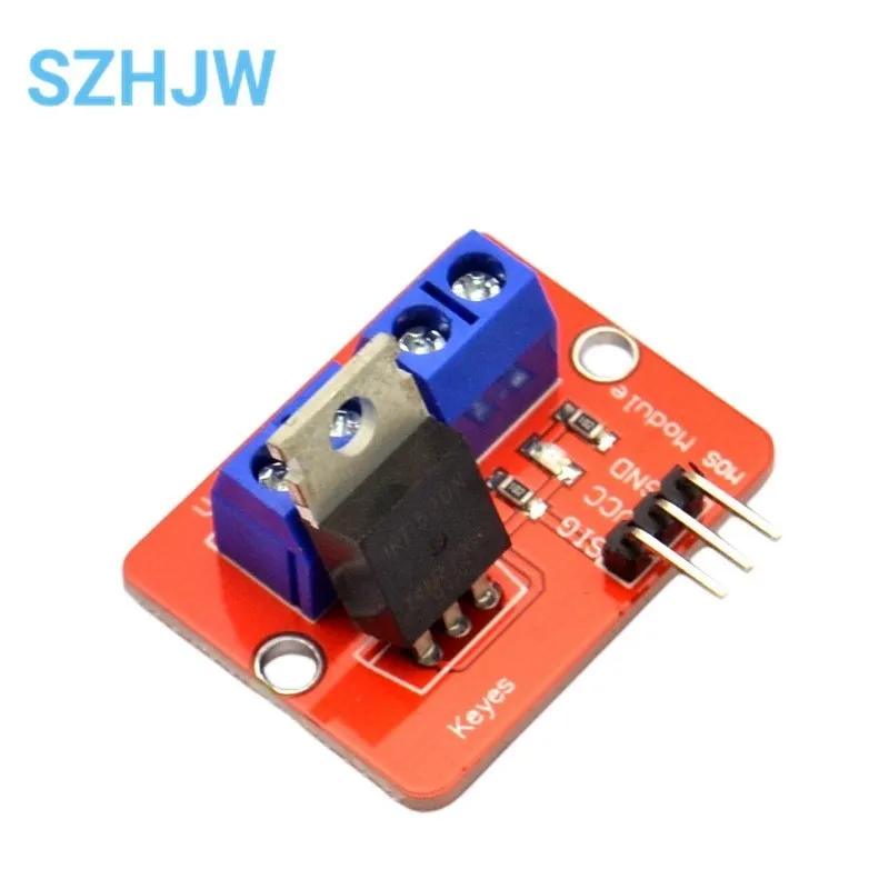 1/5/10Pcs 0-24V Top Mosfet Button IRF520 MOS Driver Module For Arduino MCU ARM Raspberry pi