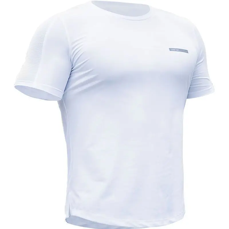 Men\'s Quick-Dry T-Shirt: Lightweight and Breathable with Stretchy Fabric for Fitness, Running, and Training