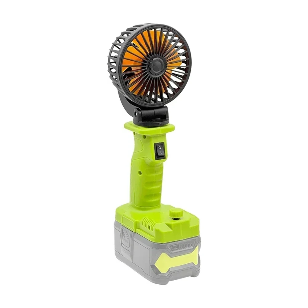 27cm P108 Foldable USB-C Desk Fan Built-in Low Voltage Protection Board Stepless Speed Control for Home Office Travel Gym