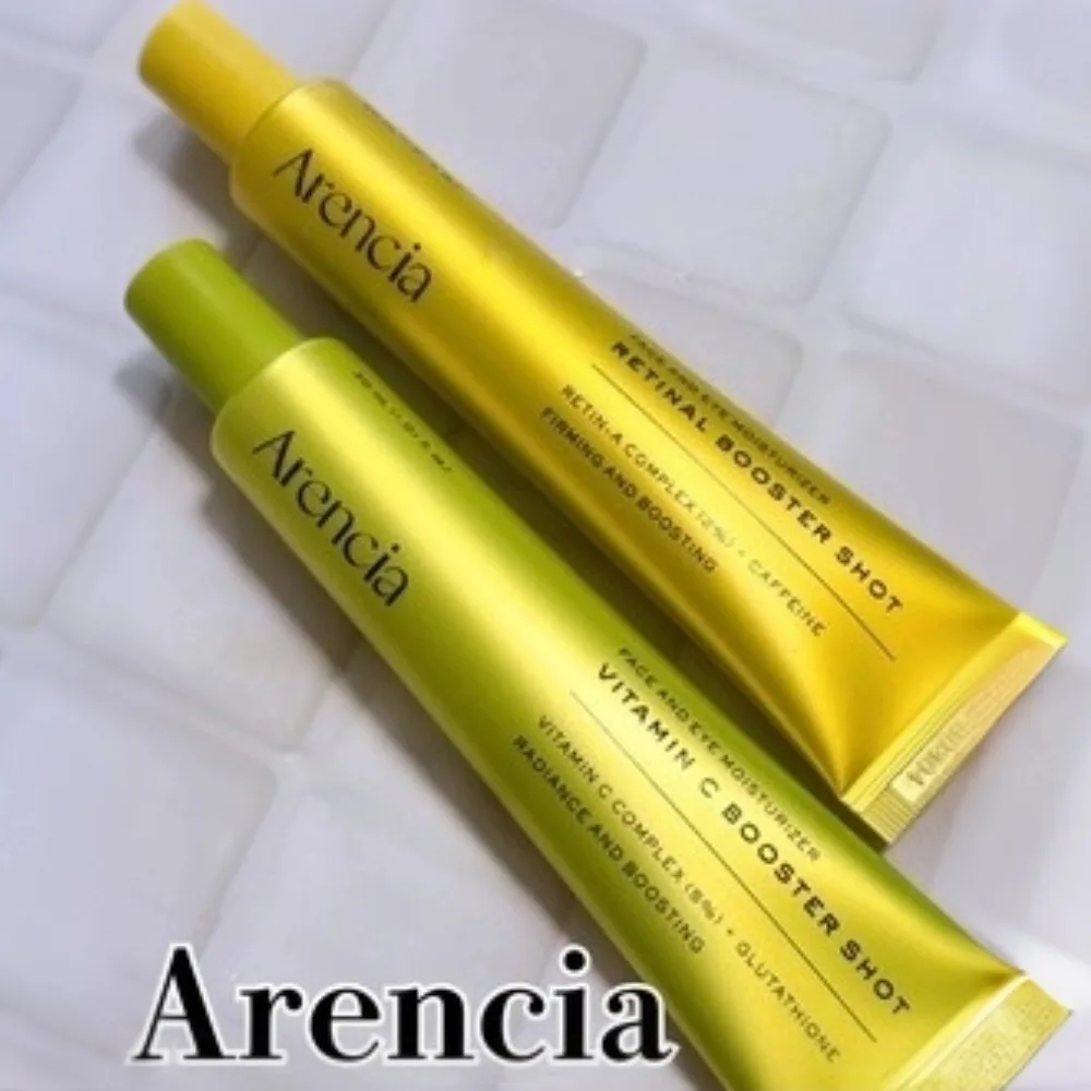 Korean Skin Care Brand Arencia Booster Shot Serum Vitamin C Brighten Skin Tone Essence Retinal Caffeine Smooth Fine Lines Serum