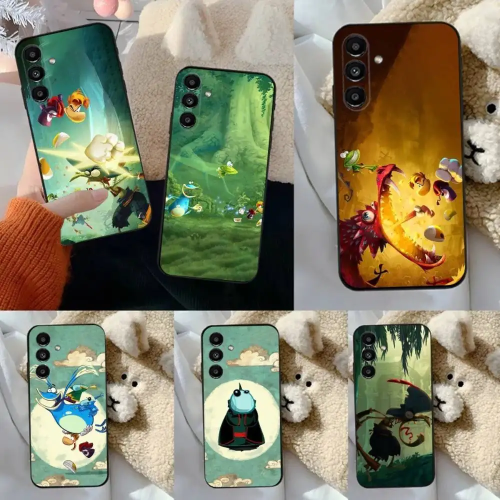

Game R-Rayman Legends Phone Case For Samsung S24,23,22,30,21,10,9,Ultra,Plus,Lite,FE,5G Black Soft Case