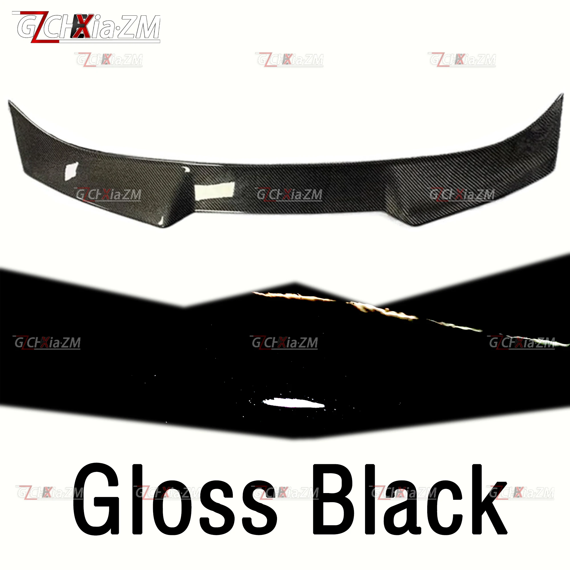 Voor 2019-2025 Audi A7 S7 RS7 C8 Bat Stijl Spoiler Koolstofvezel Materiaal Kofferdeksel Decoratie Kit Staart diffuser Accessoires