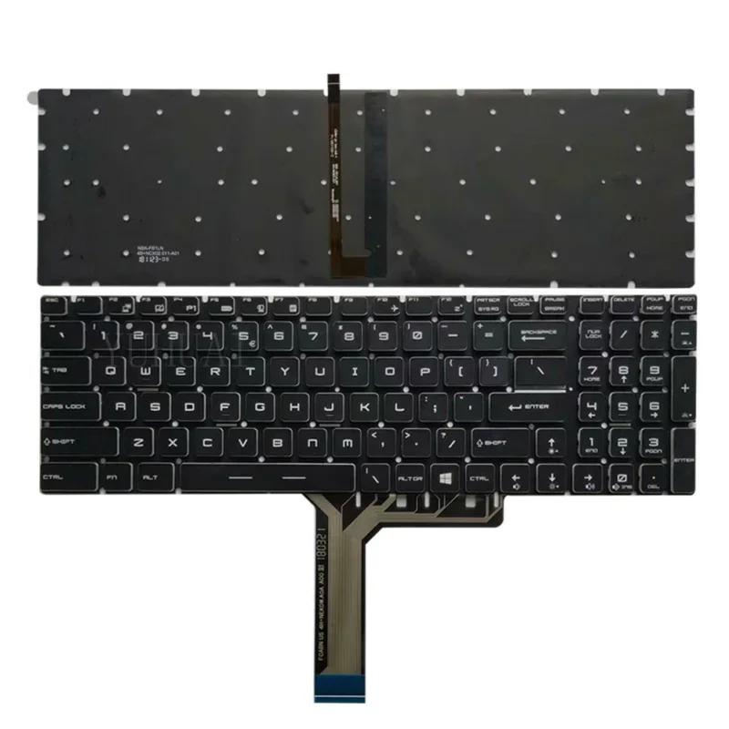 NEW US keyboard for MSI GP63 8RC(MS-16P6) / GP63 Leopard 8RE/8RF(MS-16P5)