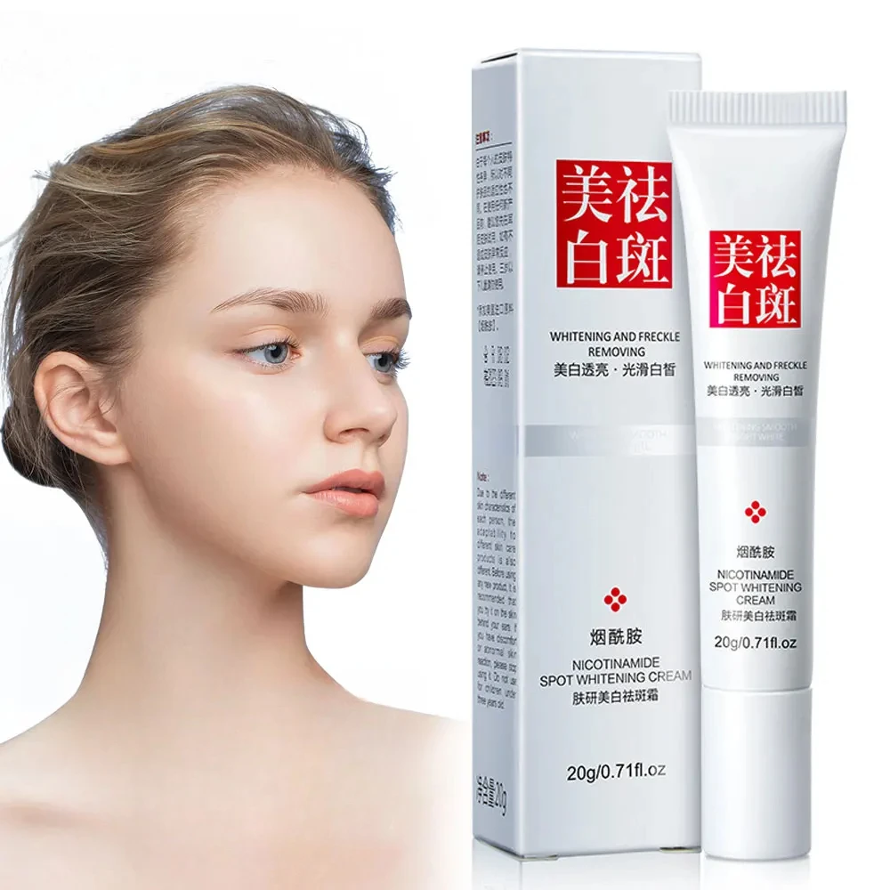 Freckle Whitening Cream Black Dots Melasma Removal Anti Brown Stain Lighten Pigmentation Moisturizing Skin Care Korean Products