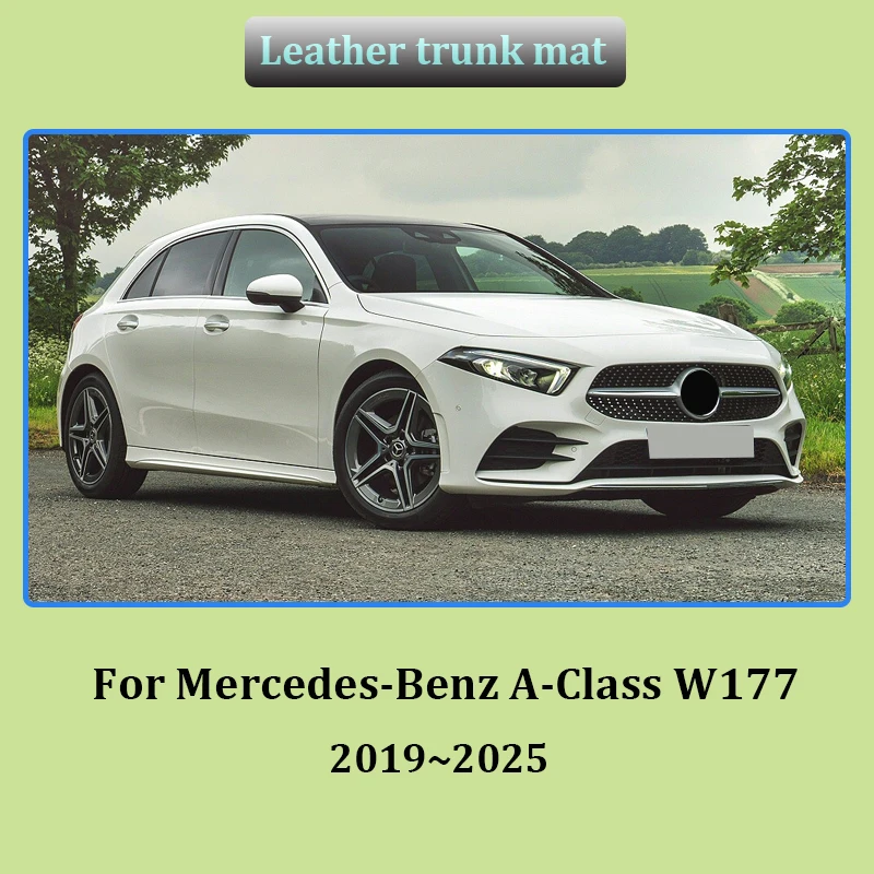 

Car Trunk Mat For Mercedes-Benz A-Class W177 2019-2025 Anti-dirty Storage Pads Boot Rug Carpet Liner Interior Auto Accessories