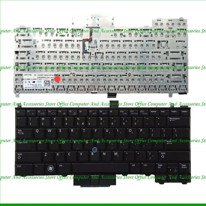 

U55C Black Keyboard US клавиатура для E4300 E4310 E4200 PP13S Клавиатуры