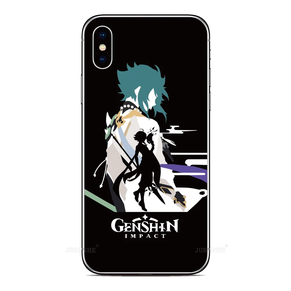 Genshin Impact Anime Phone Case For Tecno Phantom X2 X Camon 15 18 P 19 Pova Neo 2 3 4 Spark 8C 10C 10 9 9T Go Pop 6 7 Pro Cover