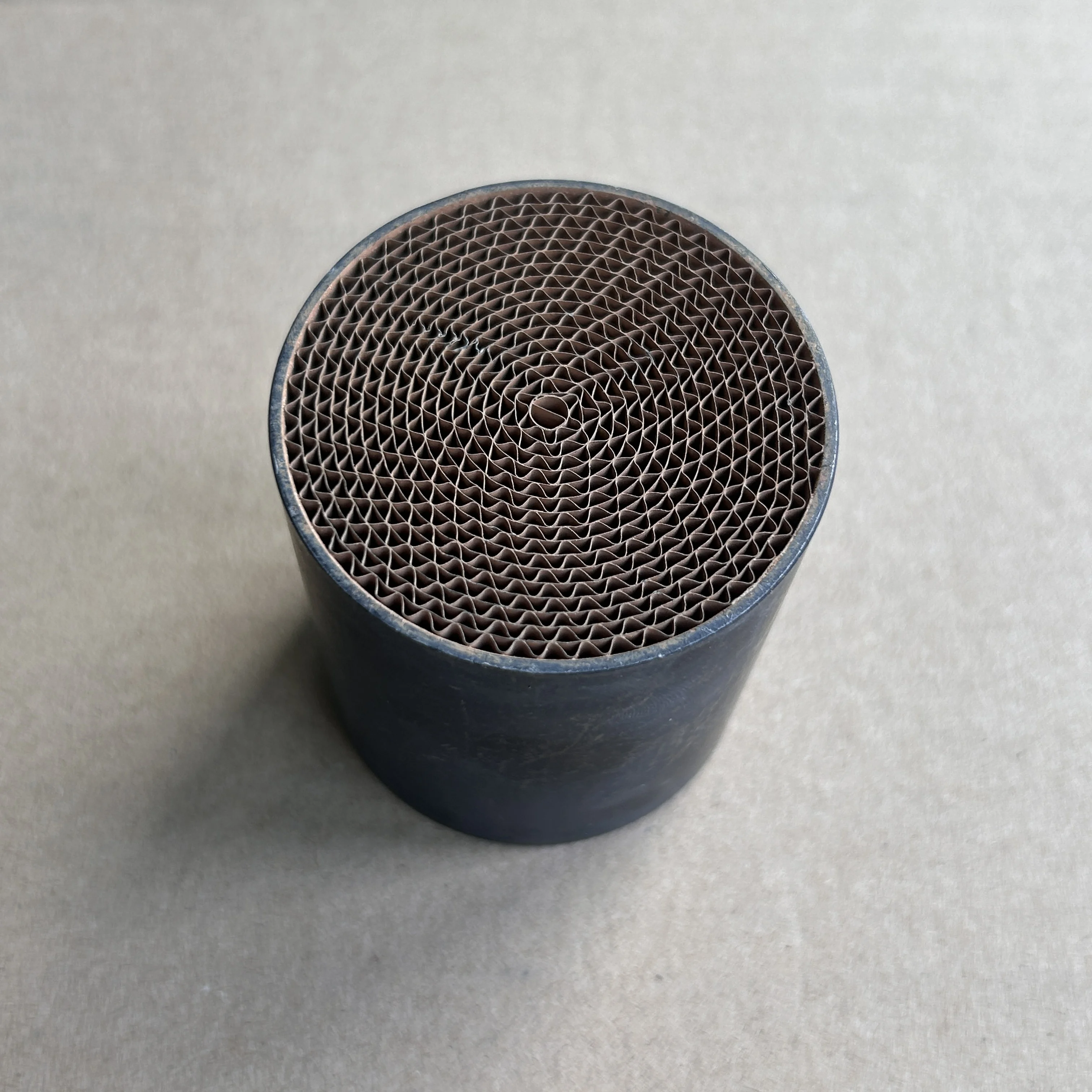 Motorcycle Catalyst Euro 6 Metal 53x60mm Exhaust Replacement Part with Pt Pd Rh Coating for Motorcycle Exhaust