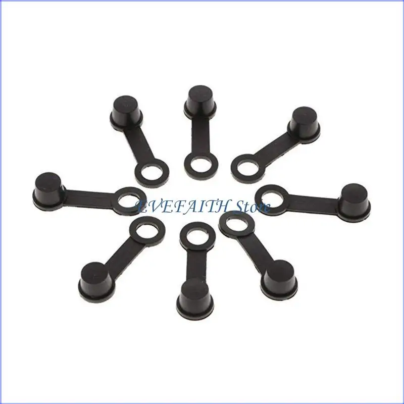 124B 30pcs/مجموعة دراجة نارية نزيف نزيف Hydraulic Discist Dipber Rubber Rupber Cover Cover Cover Exclues