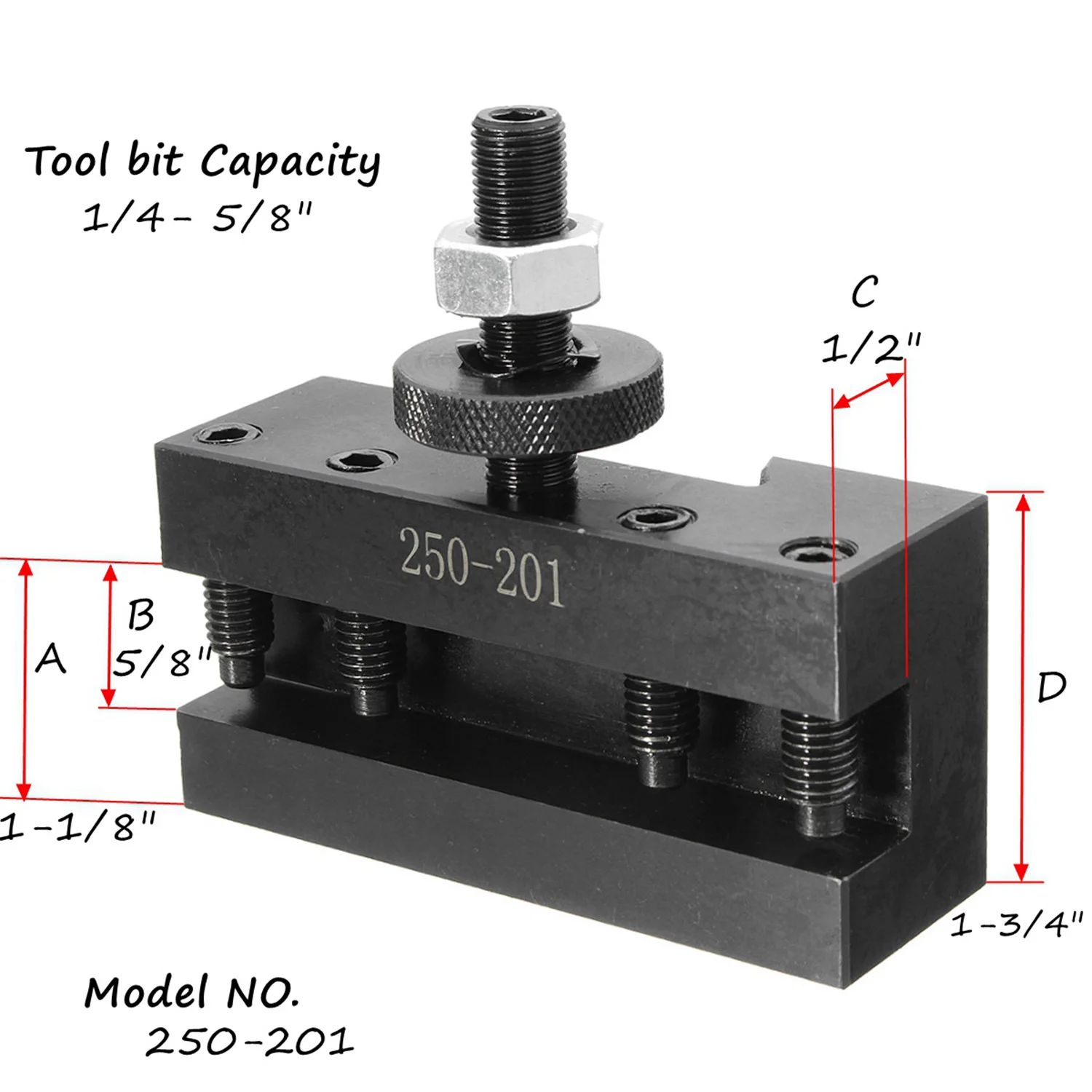 2 pçs bxa mudança rápida ferramenta de torno cnc post 1 suporte de giro para ferramentas de tornos-250-201 10-15 Polegada & 250-202 varejo