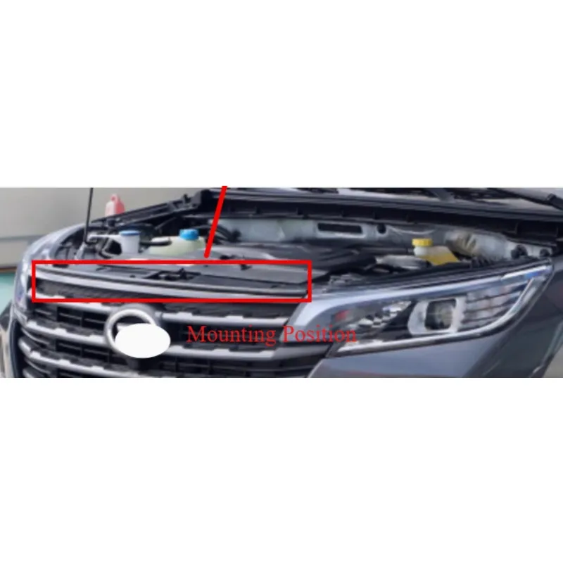 For Trumpchi Empow GS4 GS5 GS7 GS8 GM6 2017 2018-2023 Hood Seal Ring Centerline Rubber Strips Front Bar Upper Engine Cover Strip