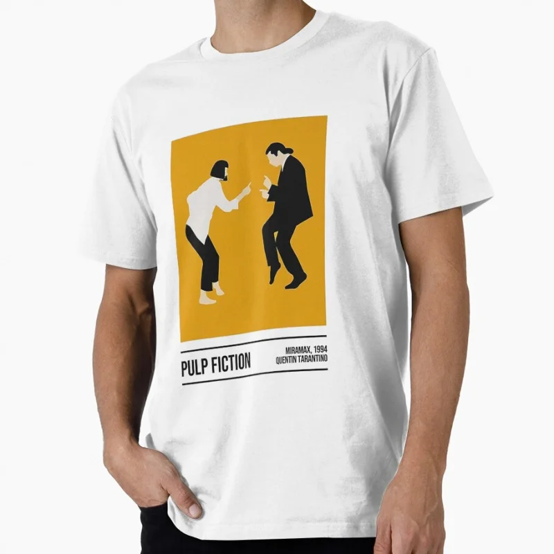 quentin tarrantino dance Cult classic movie Gift t shirt for men Large size tops S-6xl 100% cotton printed clothes