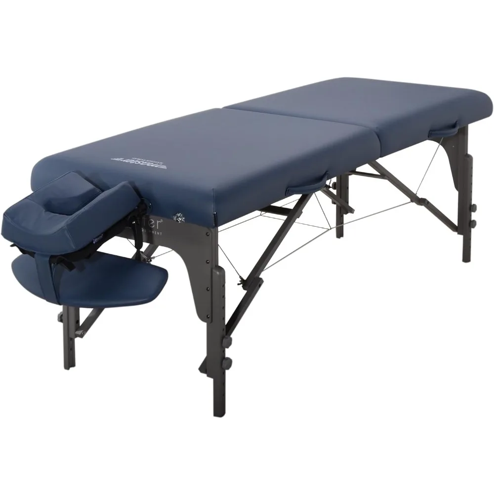 

31" Montclair Pro Portable Massage Table Package, Memory Foam Cushioning, Reiki Panels, Shiatsu Cable Release