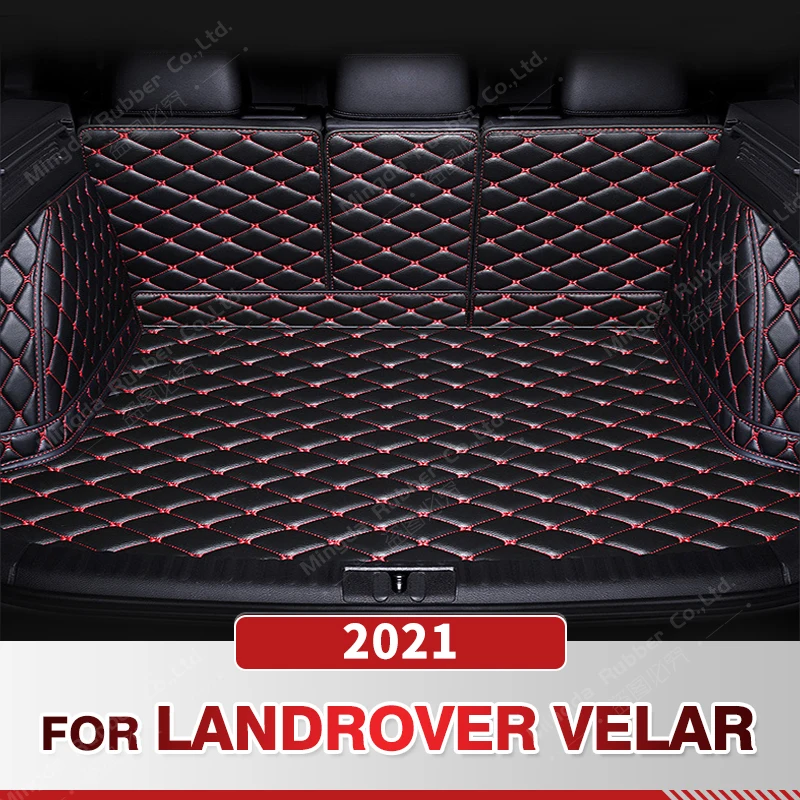 

Автомобильный коврик для багажника с полным покрытием для Landrover Velar 2021, защита от грязи, коврик для багажника автомобиля, подкладка для груза, защитные аксессуары для интерьера