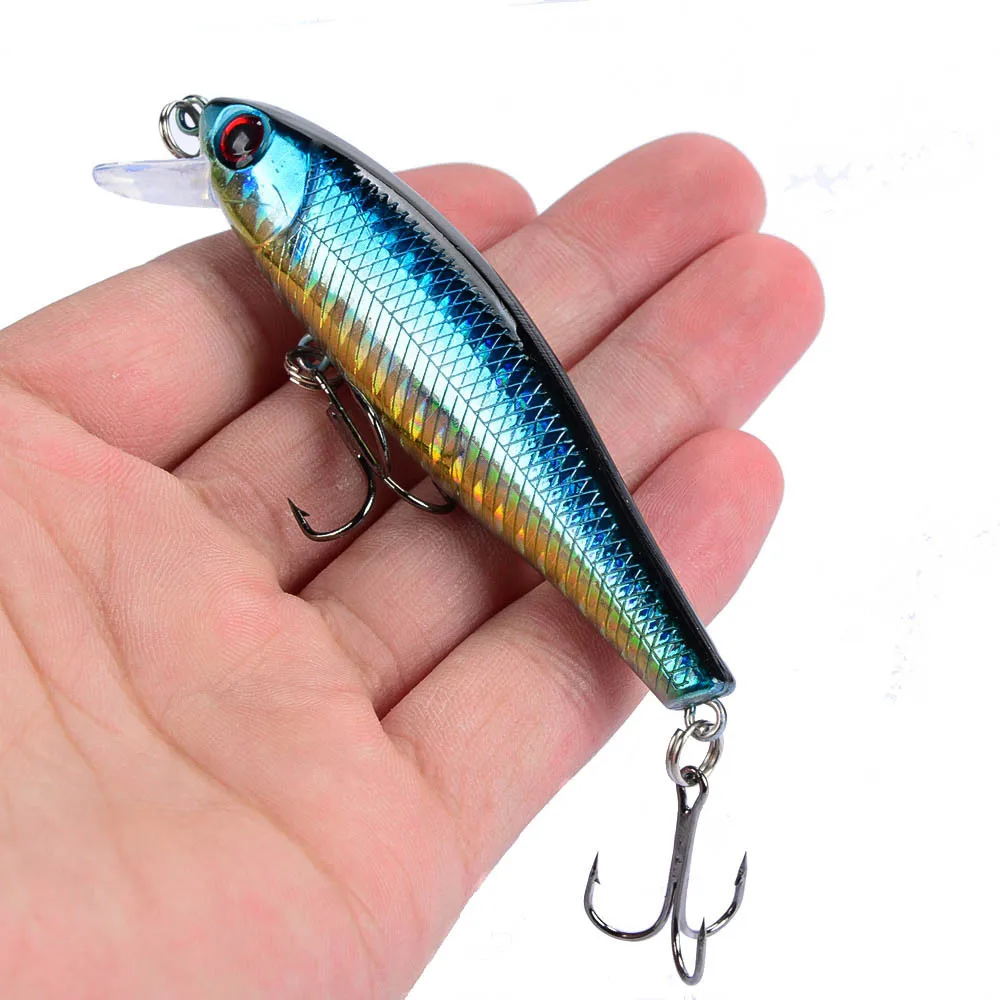 1Pcs Minnow Fishing…