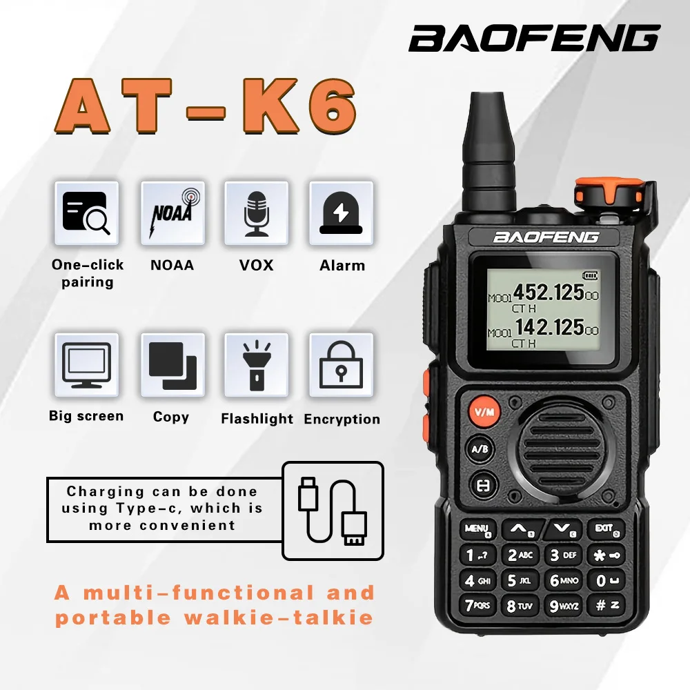 2PCS Baofeng Portab… - image