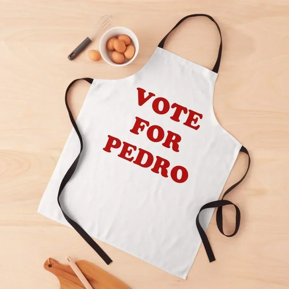 

Napoleon Dynamite Vote For Pedro Apron Men kitchen Women Kitchen'S for home useful pieces Salon Apron