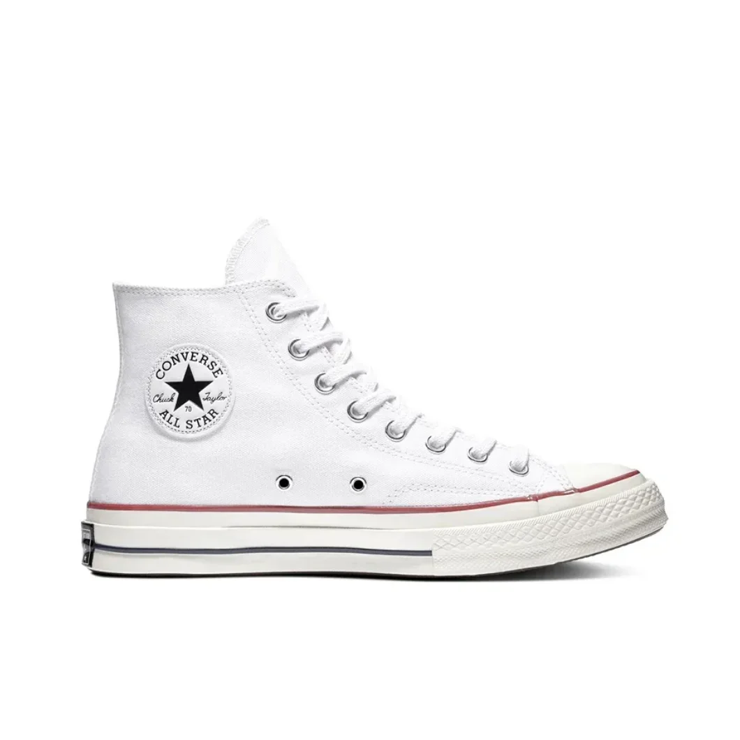 Converse 1970s Chuck Taylor All Star High Classic retro trend wear-resistant breathable high-top board shoes white