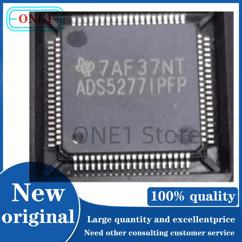 (1-50PCS/lot)New original ADS5277IPFP ADS5277 3V~3.6V 10 65MHz HTQFP-80(12x12) Analog To Digital Converters (ADCs) ROHS