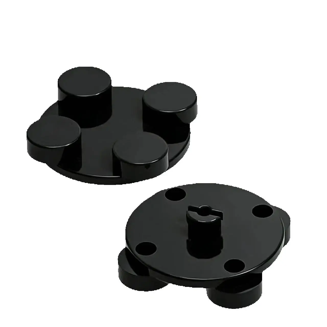 10PCS 3679 2x2 Rotating Disc Block Moc Color Loose Parts Compatible with Bricks DIY Children's Toy Assembly Gift Box
