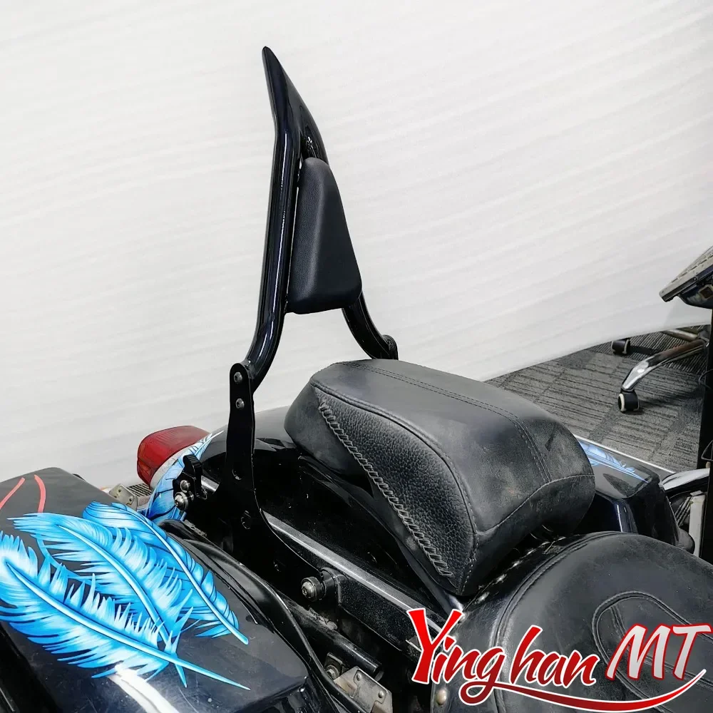 

For Harley Softail Fat boy Heritage Softail Classic 2000-2017 Quick release Motorcycle 1.25 inch passenger backrest