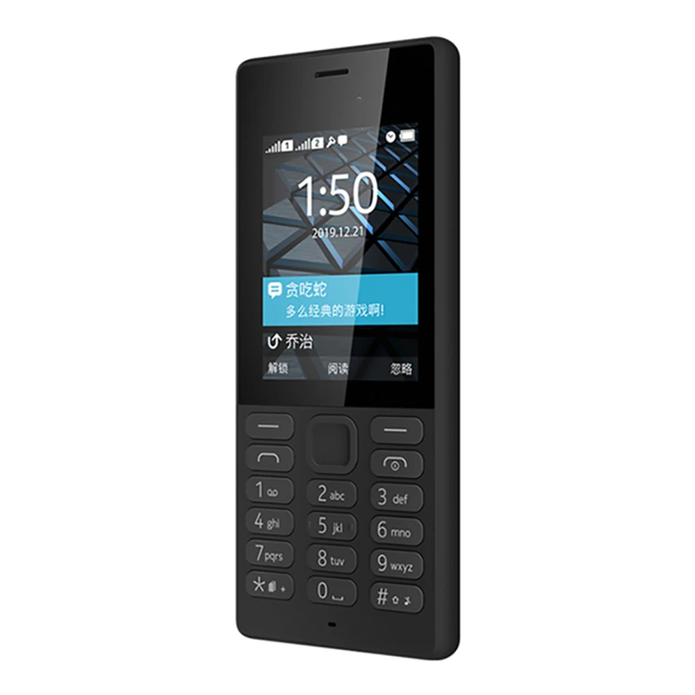 Originele Ontgrendelde 150 Dual Sim Gsm 900/1800 Bluetooth Mobiele Telefoon Russische Arabische Hebreeuw Toetsenbord Gemaakt In Finland Gratis Verzending