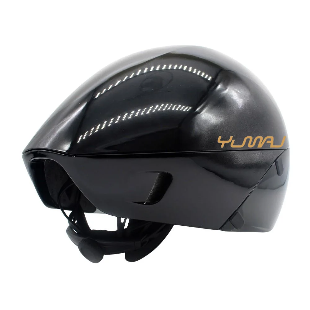 YUMAJ TT Fahrradhelm Aerodynamischer Triathlon-Spezifischer Radhelm mit Panorama-Magnetbrille YM-88 – Detail 34