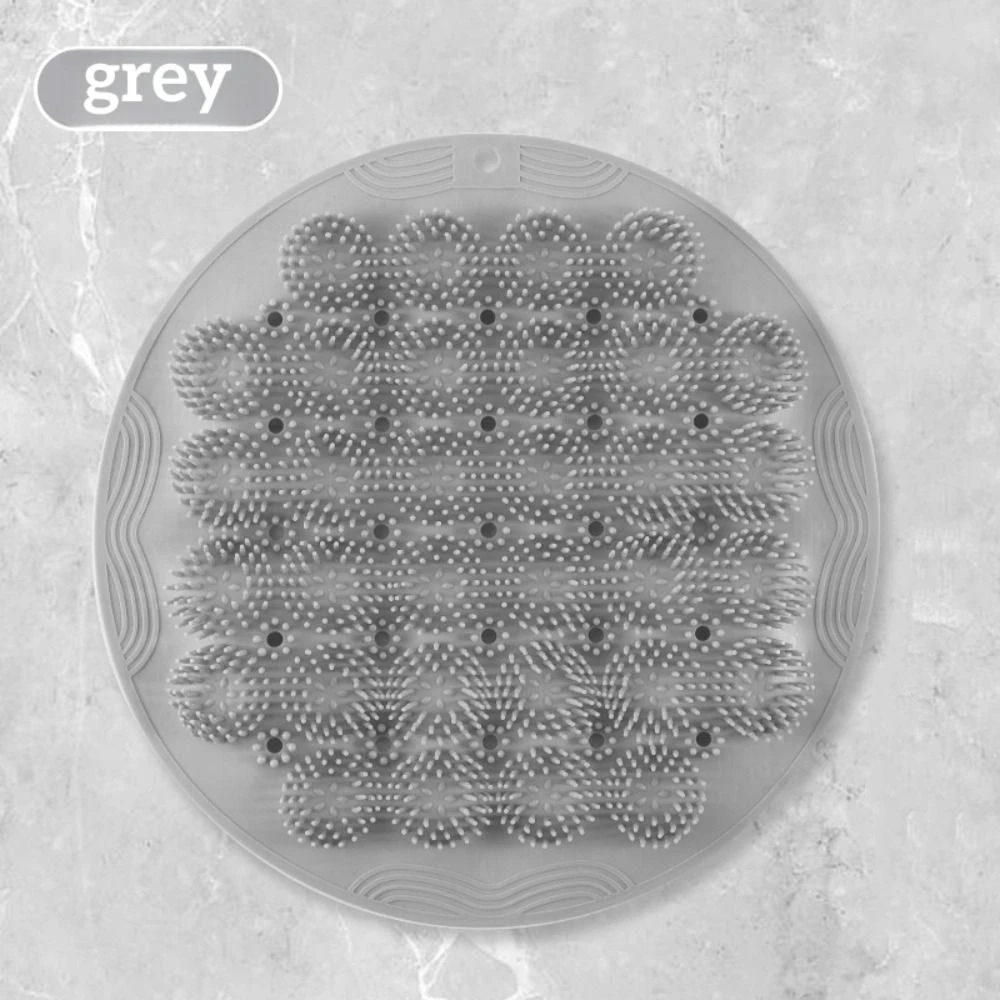 

Reusable Solid Color Back Scrubber TPR Multifunction Back Massage Cleaning Brush Convenient Feet Wash Bath Brush Wash Feet