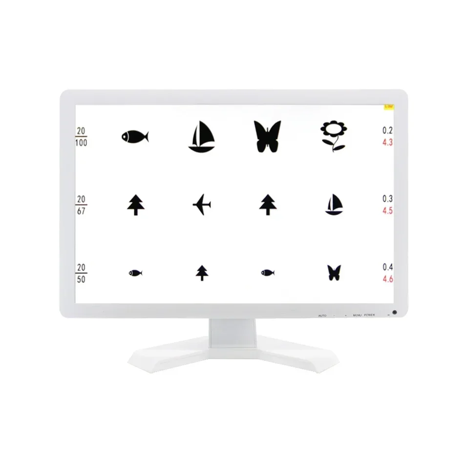 VC-3 Screen Vision Chart Panel Led Visual Acuity Testing Chart 19 Inch Eye Vision Ophthalmic LCD Optical tester Monitor