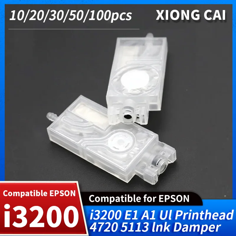 10/20/30/50/100pcs Ink Damper for i3200 Printhead Damper for Epson 4720 5113 Resistance to Corrosion Ink Filter solvent UV Ink