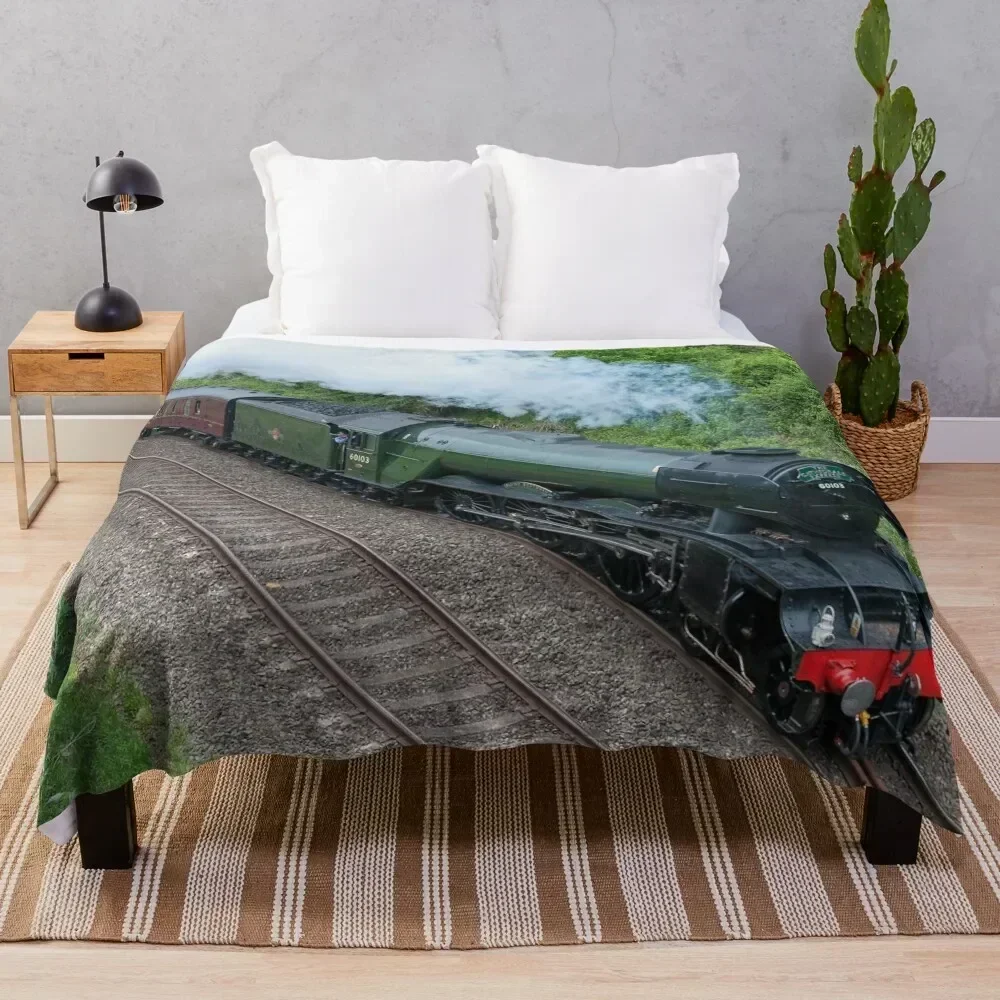 

The Flying Scotsman Throw Blanket Decorative Soft Throw Blanket for Couch Sofa