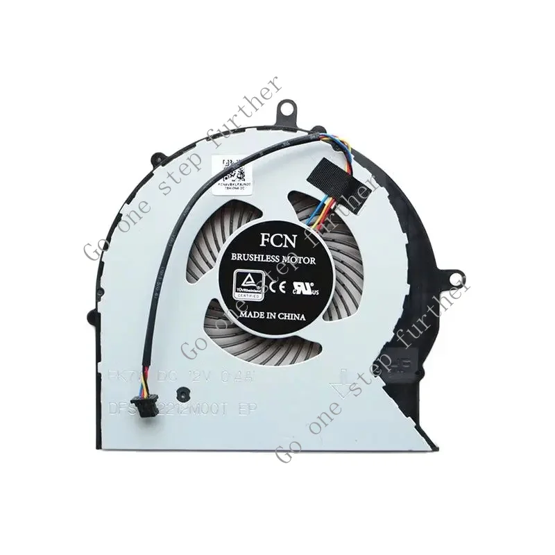 DIXSG CPU Cooling Fan DFS 552012 M00T FK7V Replacement for ASUS ROG Strix FX503 FX503VD GL703VM FX63V FX63VM