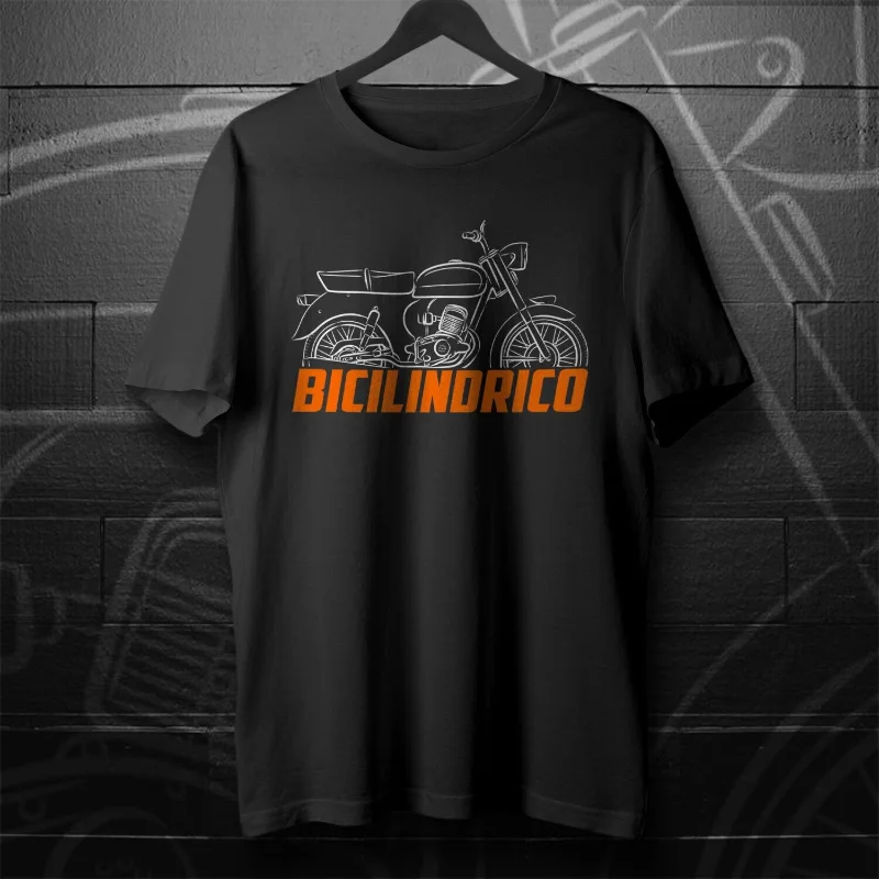 2025 Men T Shirt Casual Laverdas 200 Bicilindrico 1962-1976 T-shirt Motorcycle Graphic Summer Short Sleeves 100% Cotton S-3XL