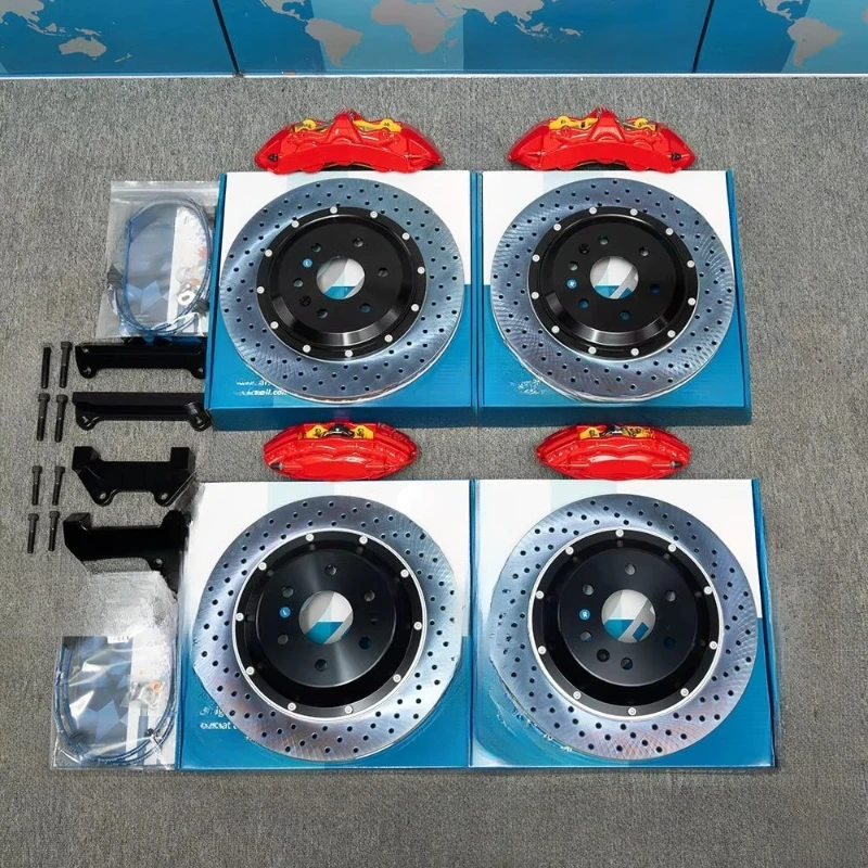 

Adjustment Brake System GT6 6 Piston Brake Caliper Kit 6 Piston Large Brake Kit for 520i E60