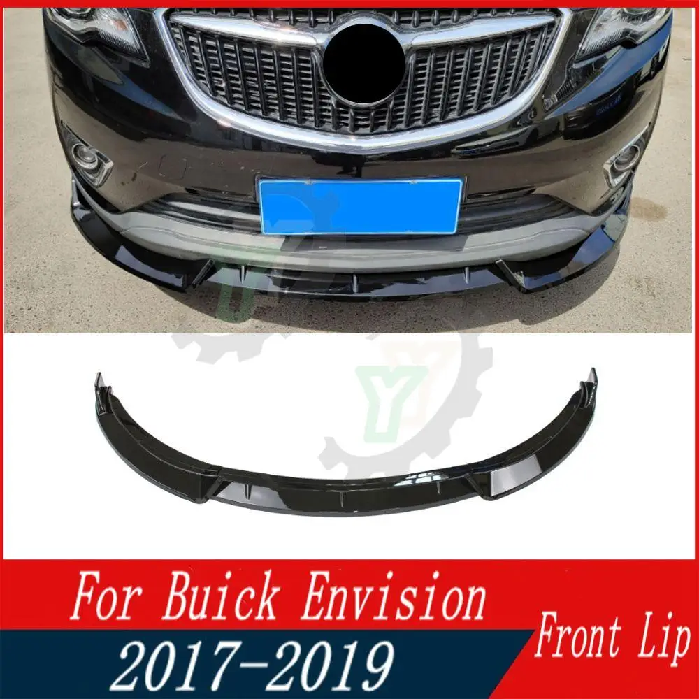 

Car Accessories Front Bumper Lip Spoiler Splitter Diffuser Detachable Body Kit Cover Guard For Buick Envision 2017 2018 2019