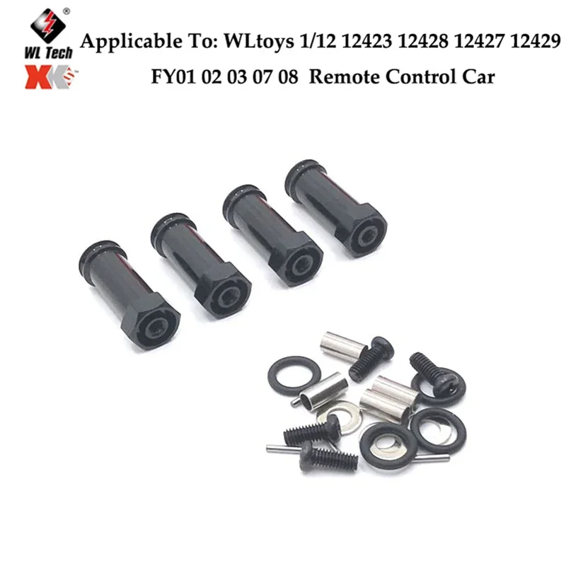 Wltoys-amortiguador Aceite Metal Para Coche Teledirigido, Accesorios Piezas Mejoradas, 12428, 12423, 12427, 12429,Piezas, 1/12