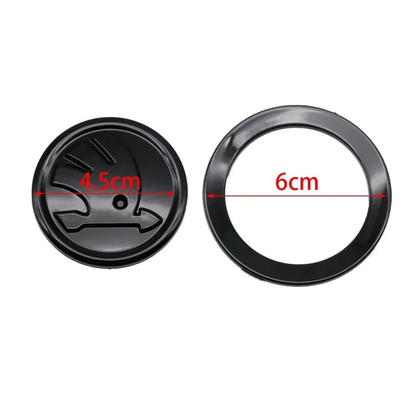 

Car Sticker 2025 New Car Logo Steering Wheel Sticker Badge Decoration For Skoda Octavia Kodiaq Enyaq iV Kamiq Fabia Rapid Scala