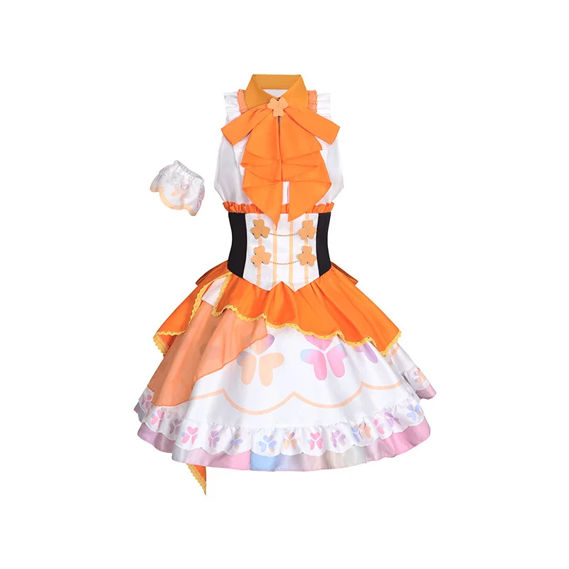 جديد المزيد من القفز تأثيري موموي ايري كيرييتاني هاروكا هينوموري شيزوكو هاناساتو مينوري تأثيري حلي لطيف فتاة لوليتا فستان