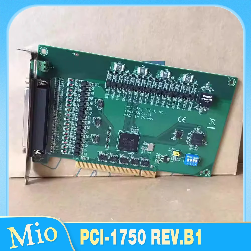 

Для Advantech PCI-1750 REV.B1 32-канальная изолированная цифровая карта счетчика ввода-вывода Карта сбора данных PCI-1750-BE