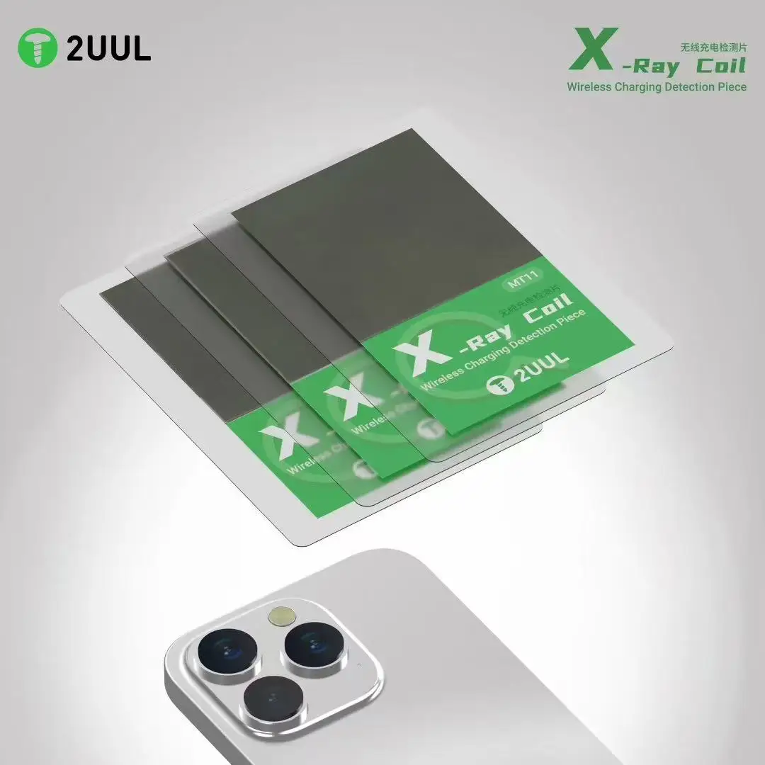 

2UUL MT11 Рентгеновская катушка Инструмент для проверки беспроводной зарядки для инструмента для ремонта мобильных телефонов