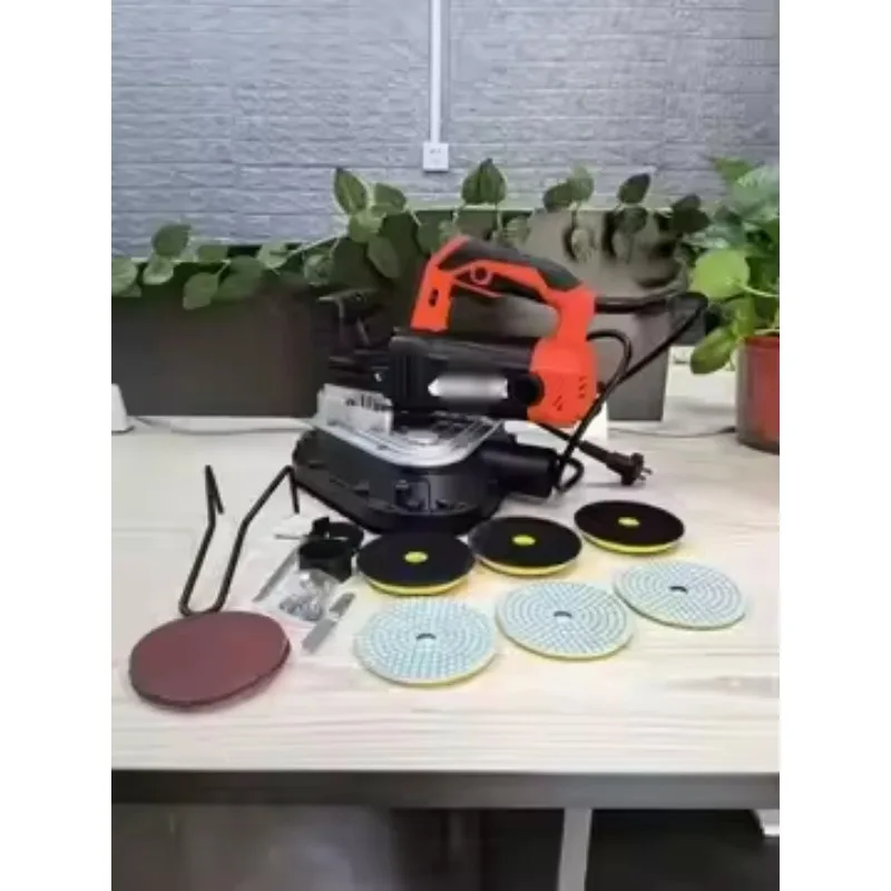 

3 Head Hand Grinder Machine Concrete Roughing Machine Mini Roughing Concrete Floor Grinder Polisher